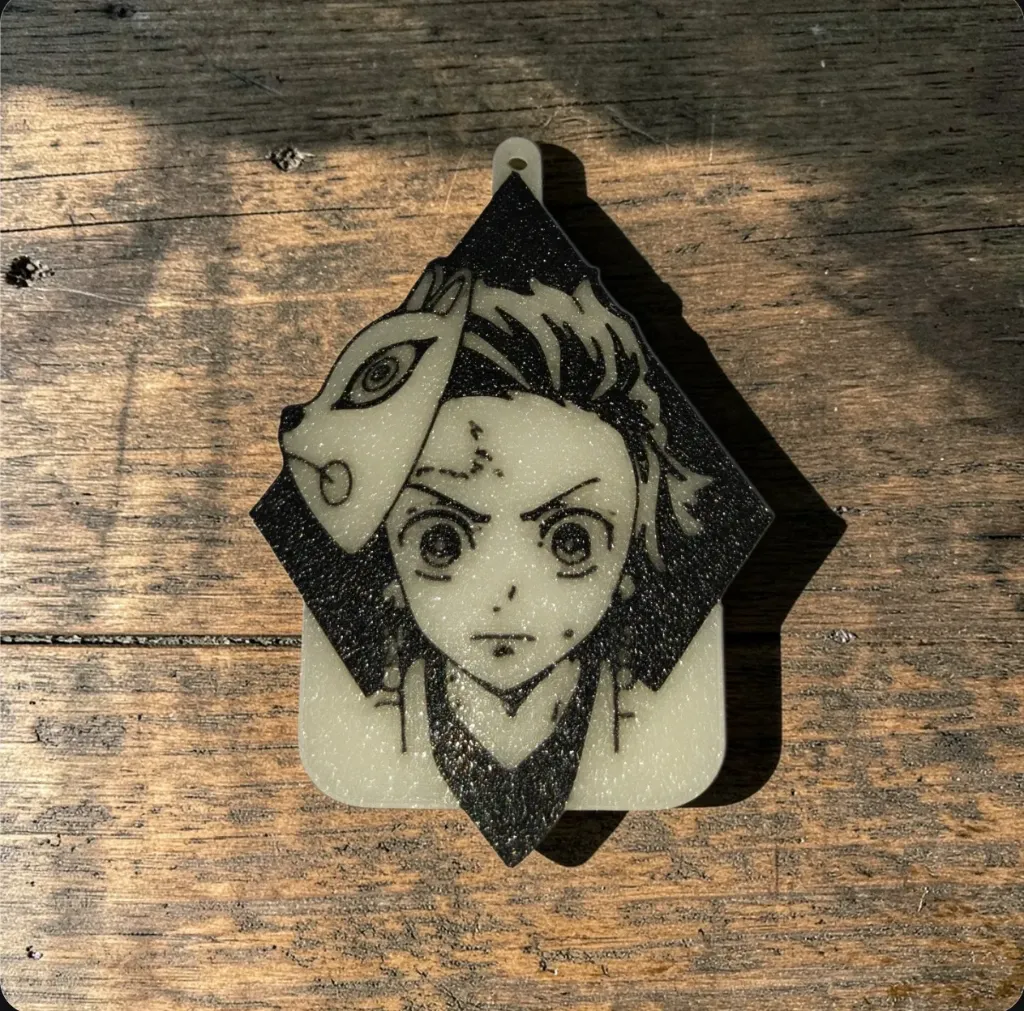 Tanjiro Glow Guardian Keychain