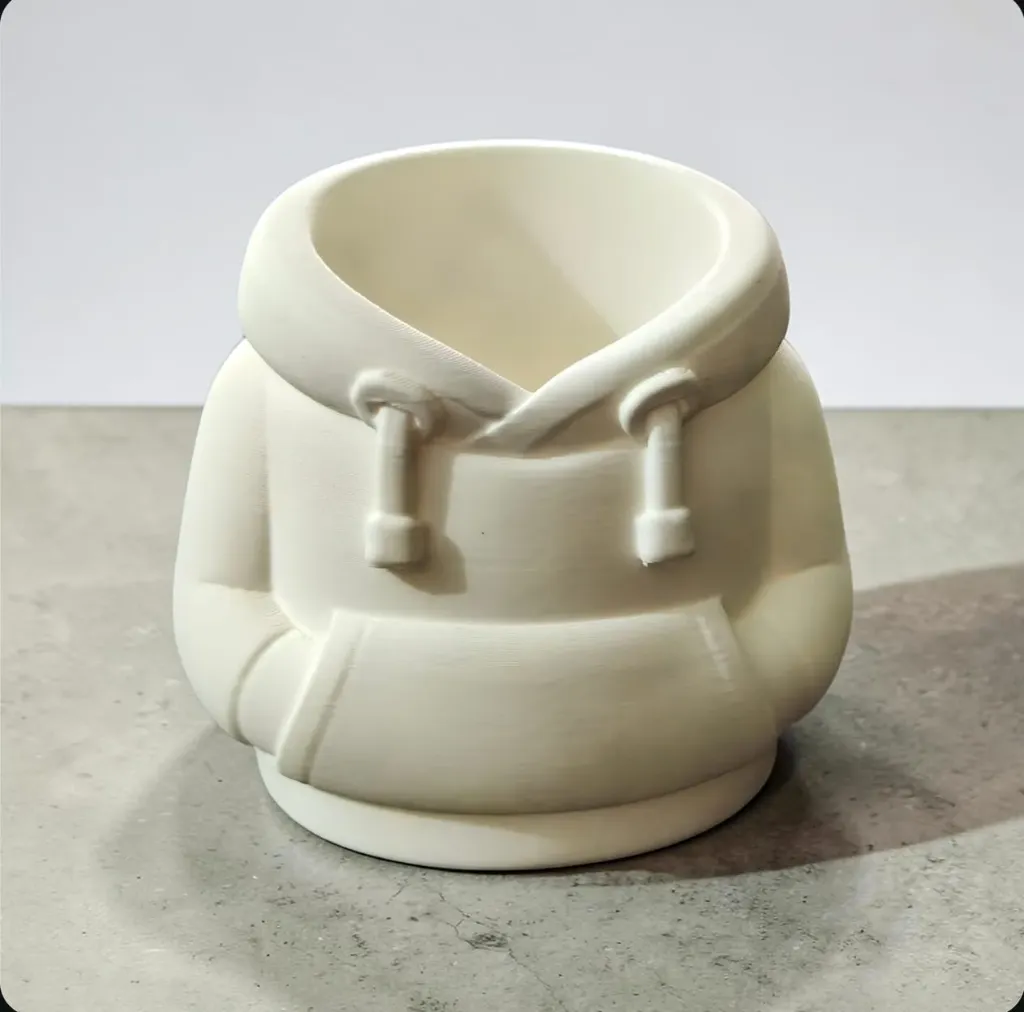 HARSIO Hoodie Organizer Vase – Cute Desk Buddy